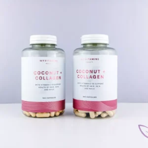 قرص کوکونات کلاژن MyVitamins – مکمل غذایی حاوی کلاژن طبیعی و عصاره نارگیل برای حمایت از سلامت پوست، مو و مفاصل.