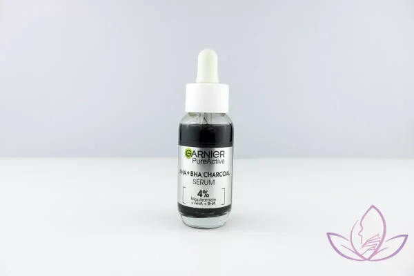 سرم لایه بردار زغالی گارنیر Pure Active AHA+BHA+Wegiel Serum – پاکسازی عمیق پوست با ترکیب AHA و BHA و زغالی فعال.