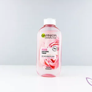 Rose Soothing Toner Vegan Formula | تونر گل رز گارنیر - نمای جلویی