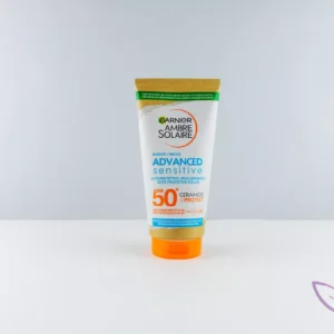 ضد آفتاب حساس گارنیر SPF50 مدل Advanced Sensitive برای پوست حساس